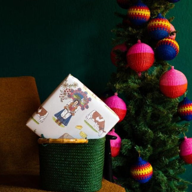 Gift Wrapping Paper Helvetia
