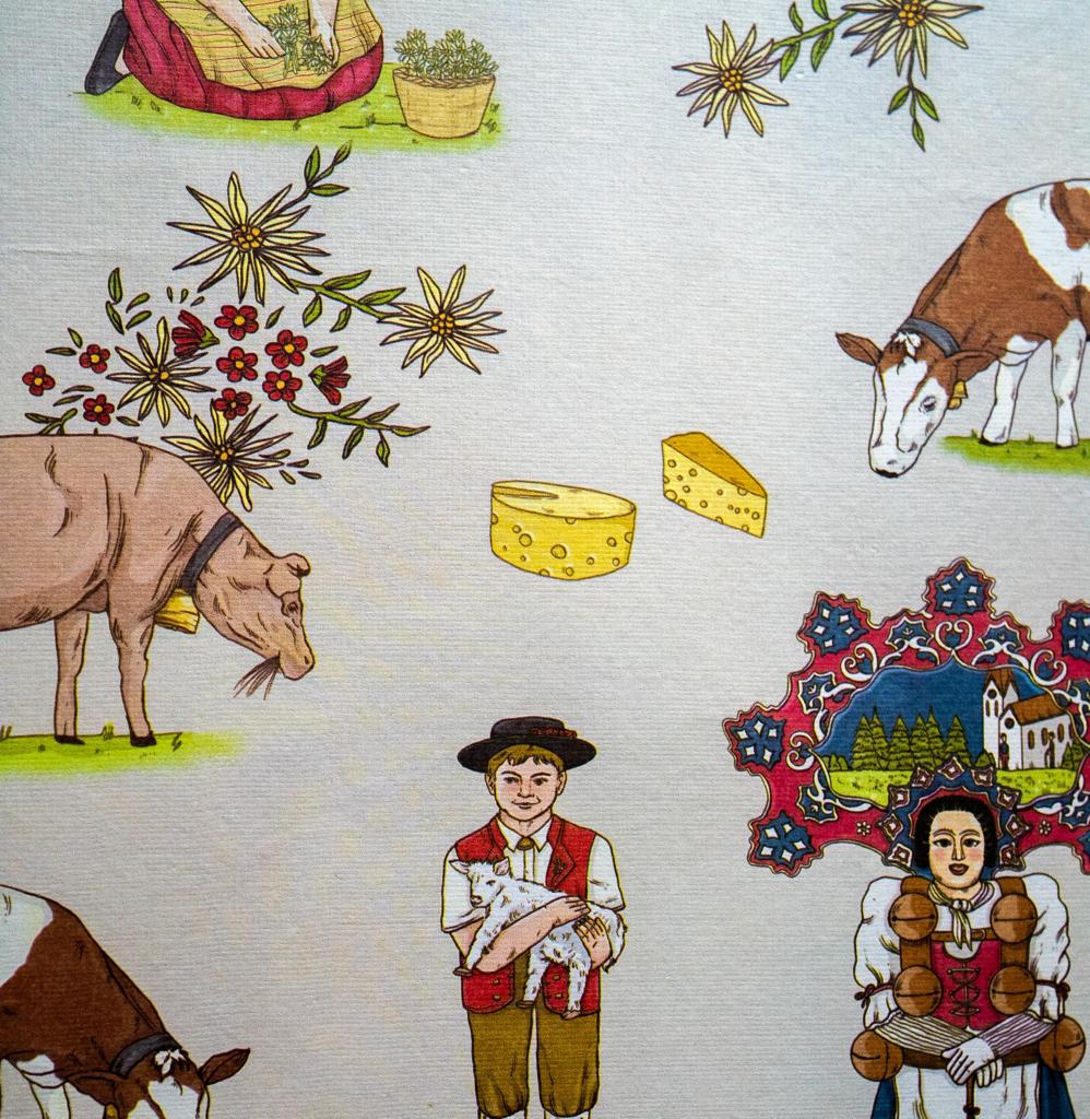 Gift Wrapping Paper Helvetia
