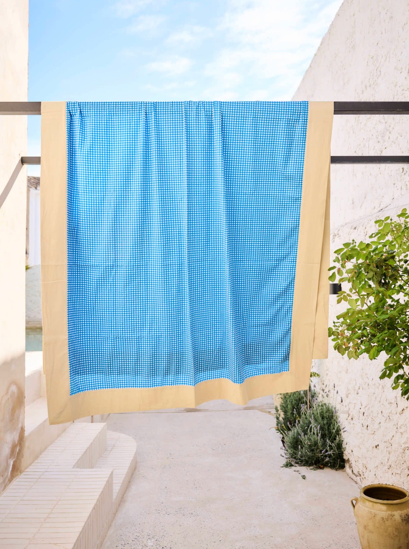 Vichy Table Cloth - Picnic Blanket