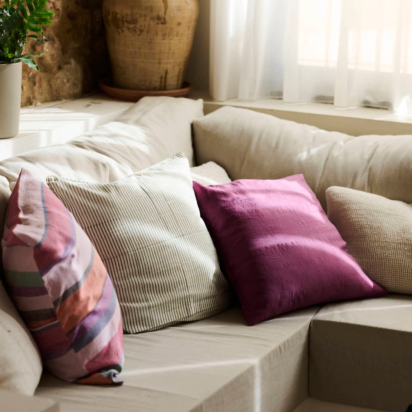 Silk Pillow cover