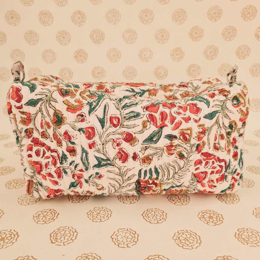 Beauty Bag Block Print