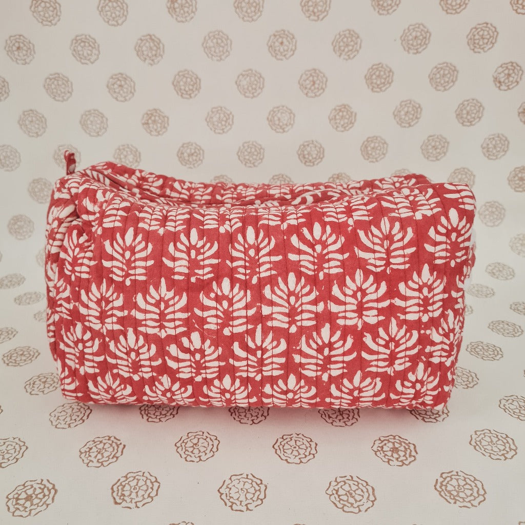 Beauty Bag Block Print