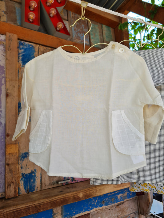 Handwoven Organic Cotton Top