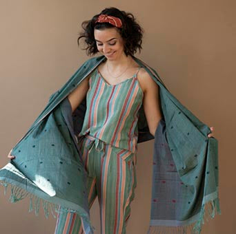 Handwoven Cotton Shawls