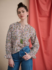 Handprinted Blouse