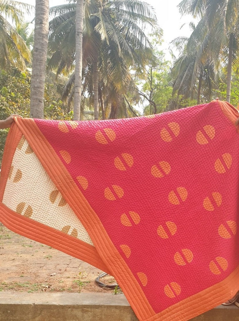 Kantha Throw Silk